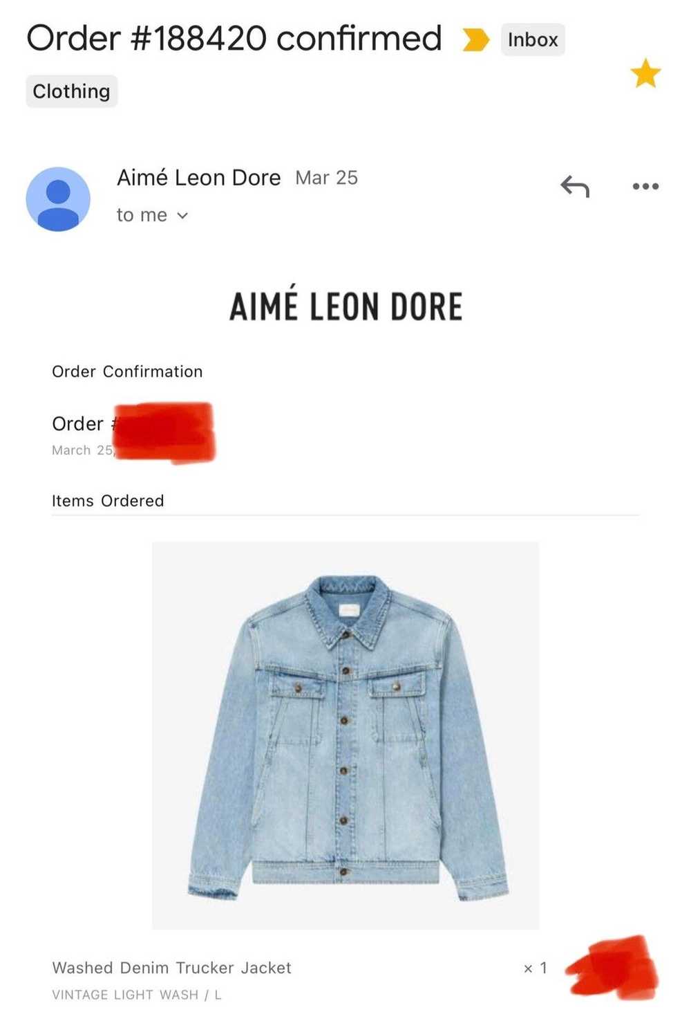 Aime Leon Dore Aime Leon Dore Washed Denim Trucke… - image 9