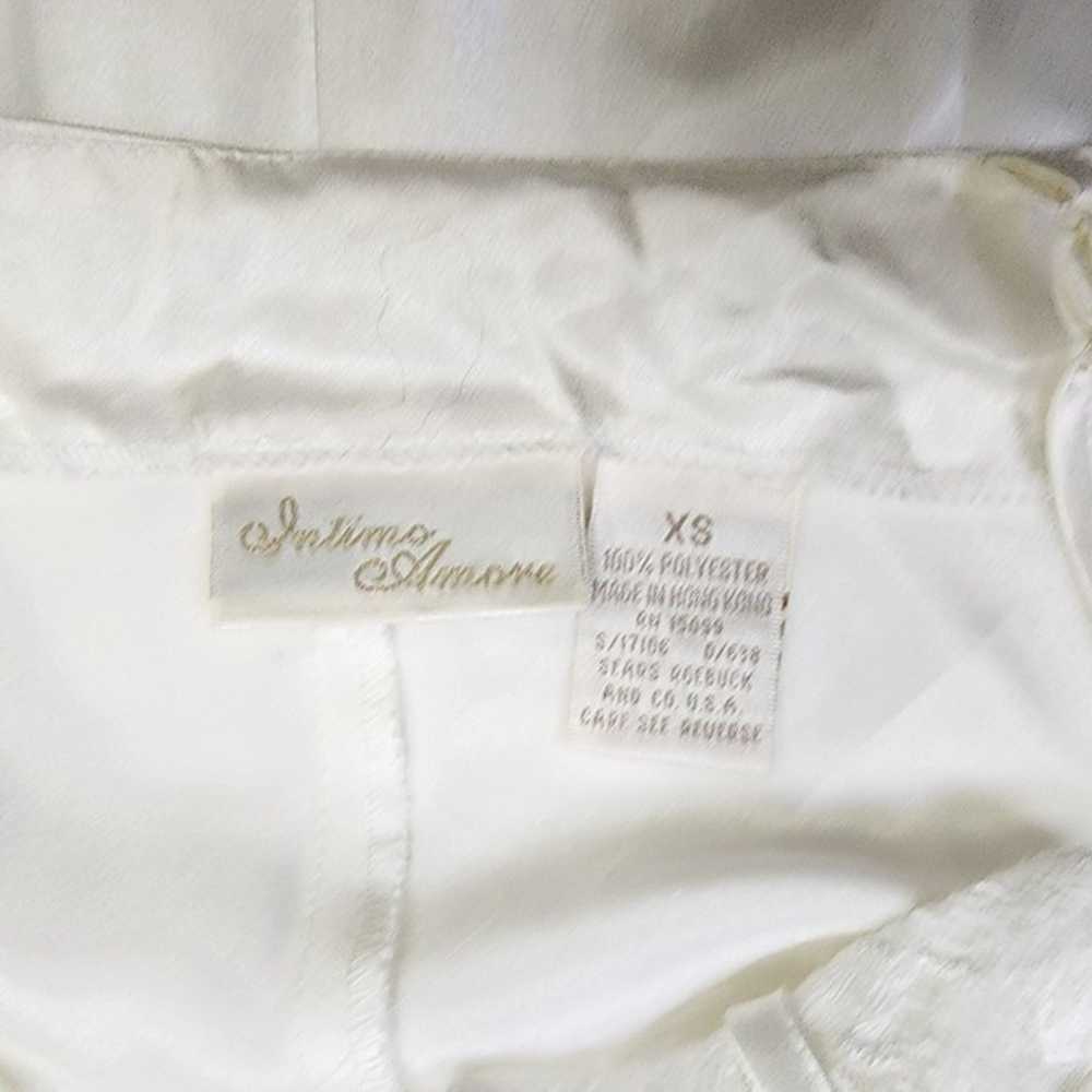 Vintage Y2k Polyester Nightgown, Made In USA - image 3