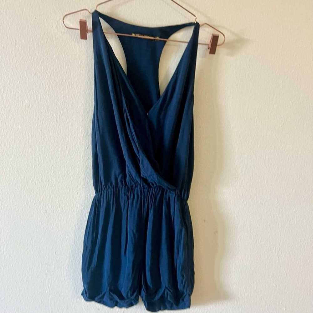 Vix by Paula Hermanny Naviy blue romper XS - image 4