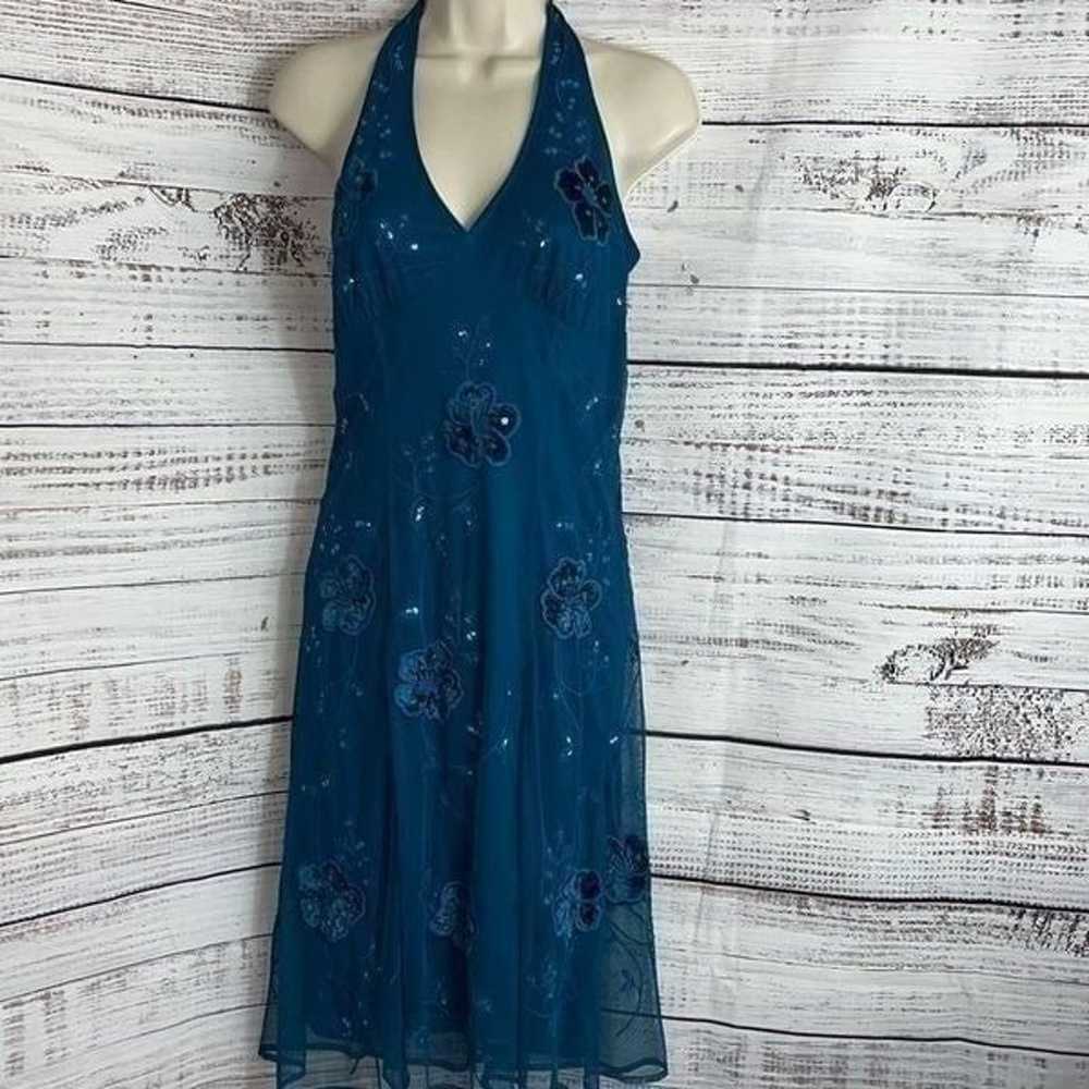 Vintage Newport News Dress Womens Halter y2k 90s … - image 3