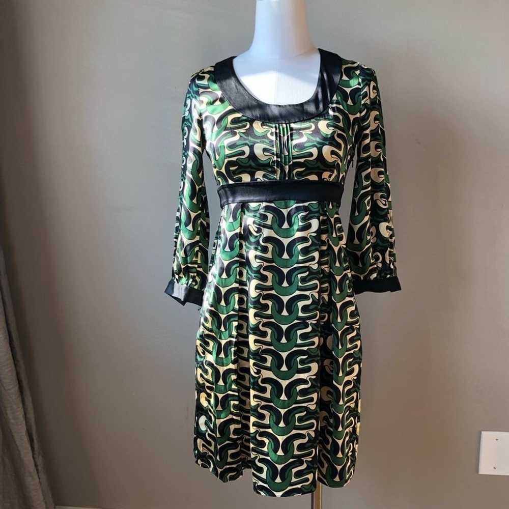 Vintage 60's Diane Von Furstenberg 100% Silk Mod … - image 1