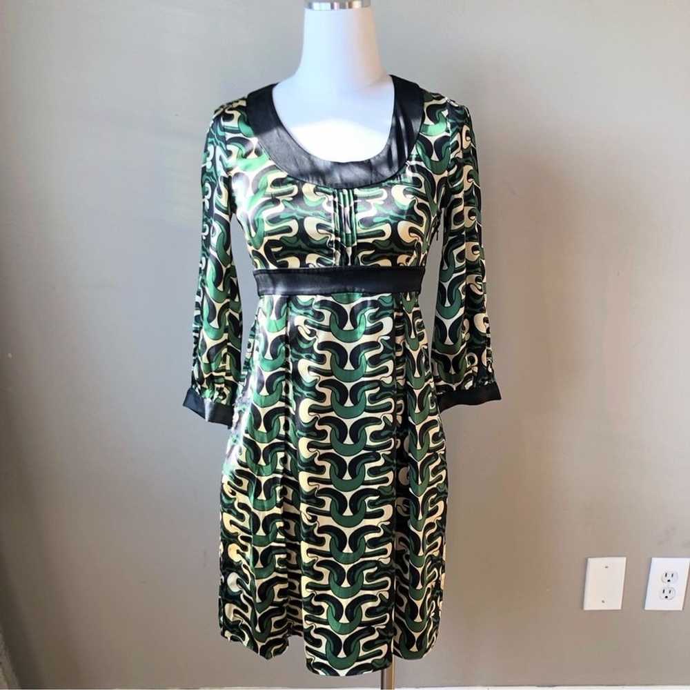 Vintage 60's Diane Von Furstenberg 100% Silk Mod … - image 5