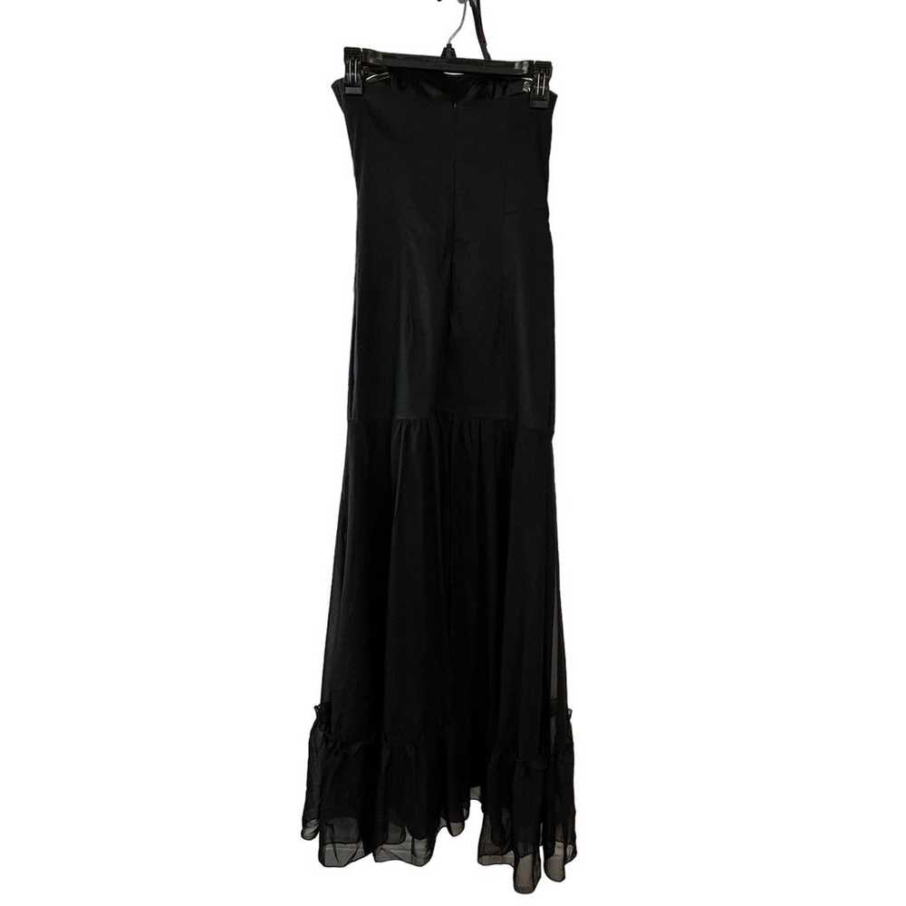 Jessica McClintock Strapless Black Formal - image 4