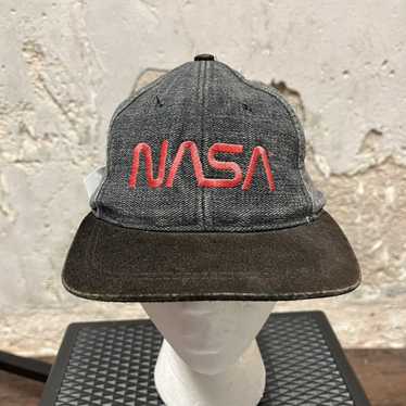 Nasa NASA Vintage 1990s Sportcap Supreme Black Log