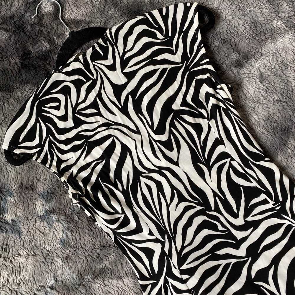 VTG Maggy London Zebra Dress - image 11