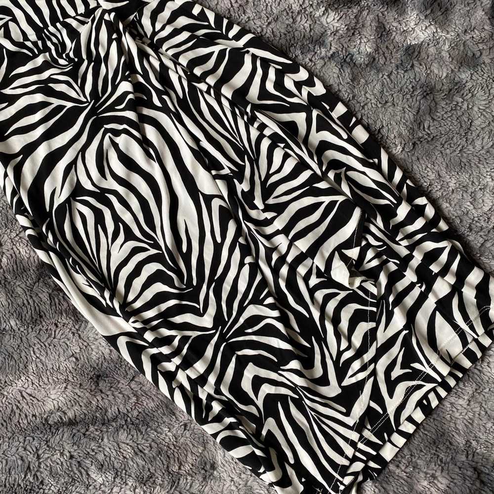 VTG Maggy London Zebra Dress - image 2