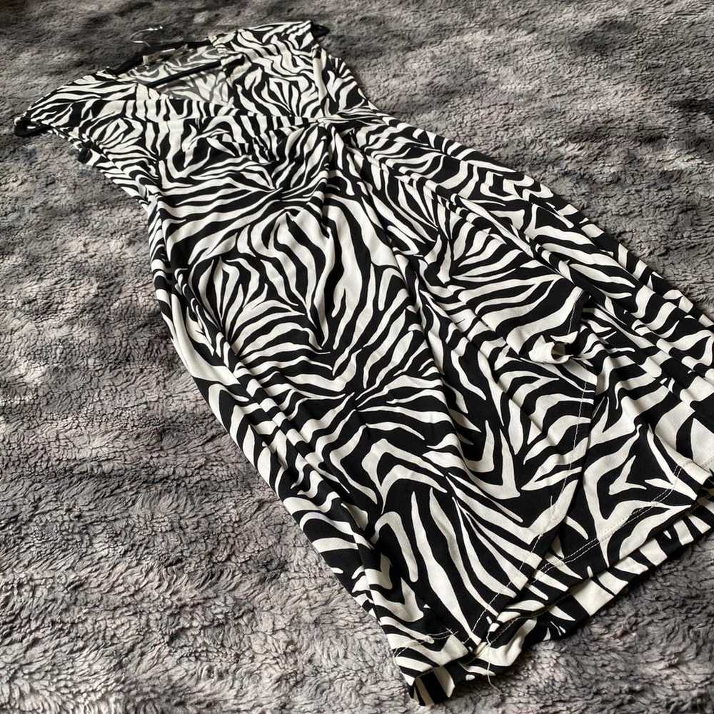 VTG Maggy London Zebra Dress - image 4