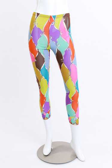 Emilio Pucci Harlequin Spandex Leggings