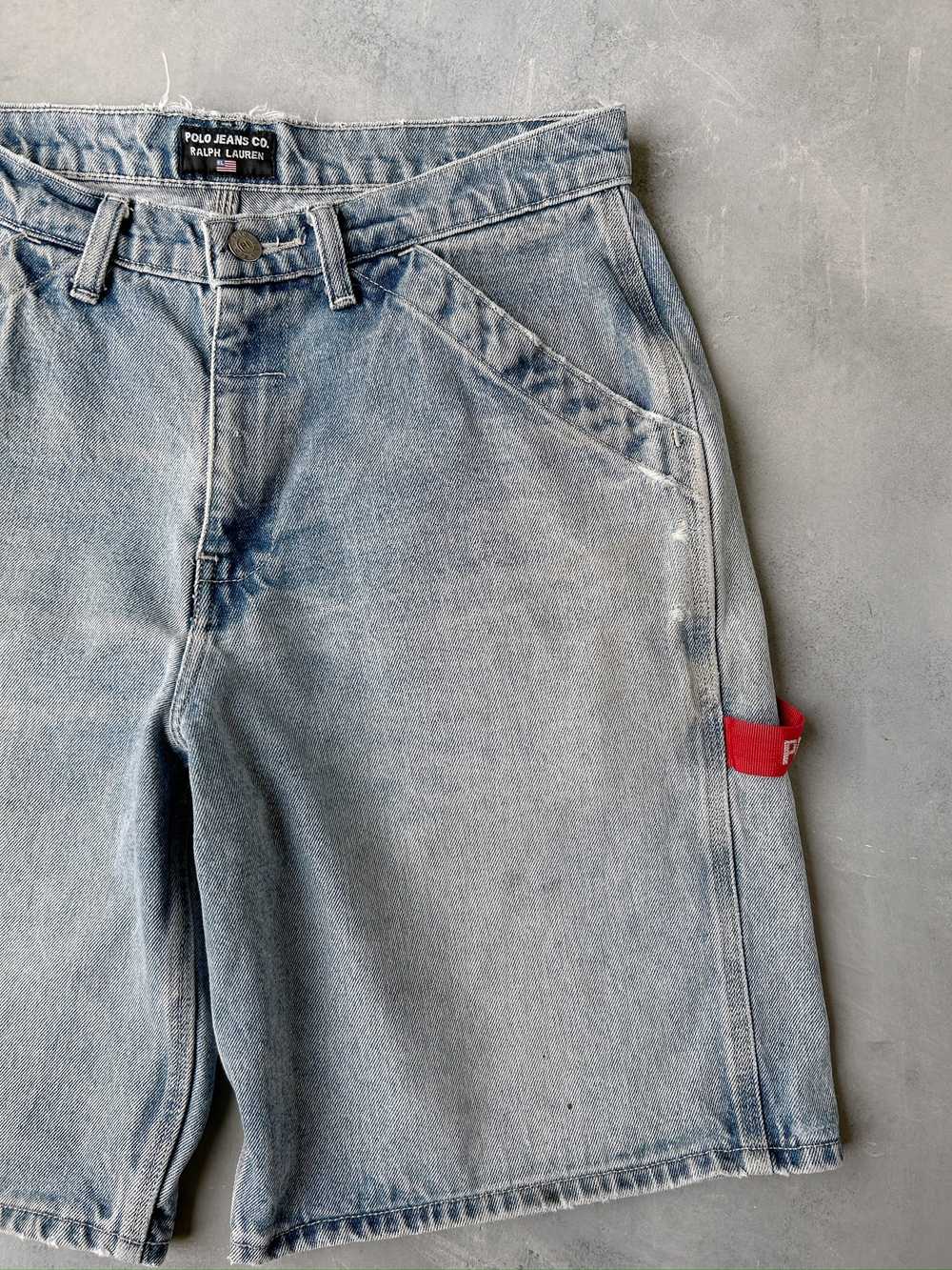 Polo Jeans Co. Jean Shorts Y2K - 32 - image 3