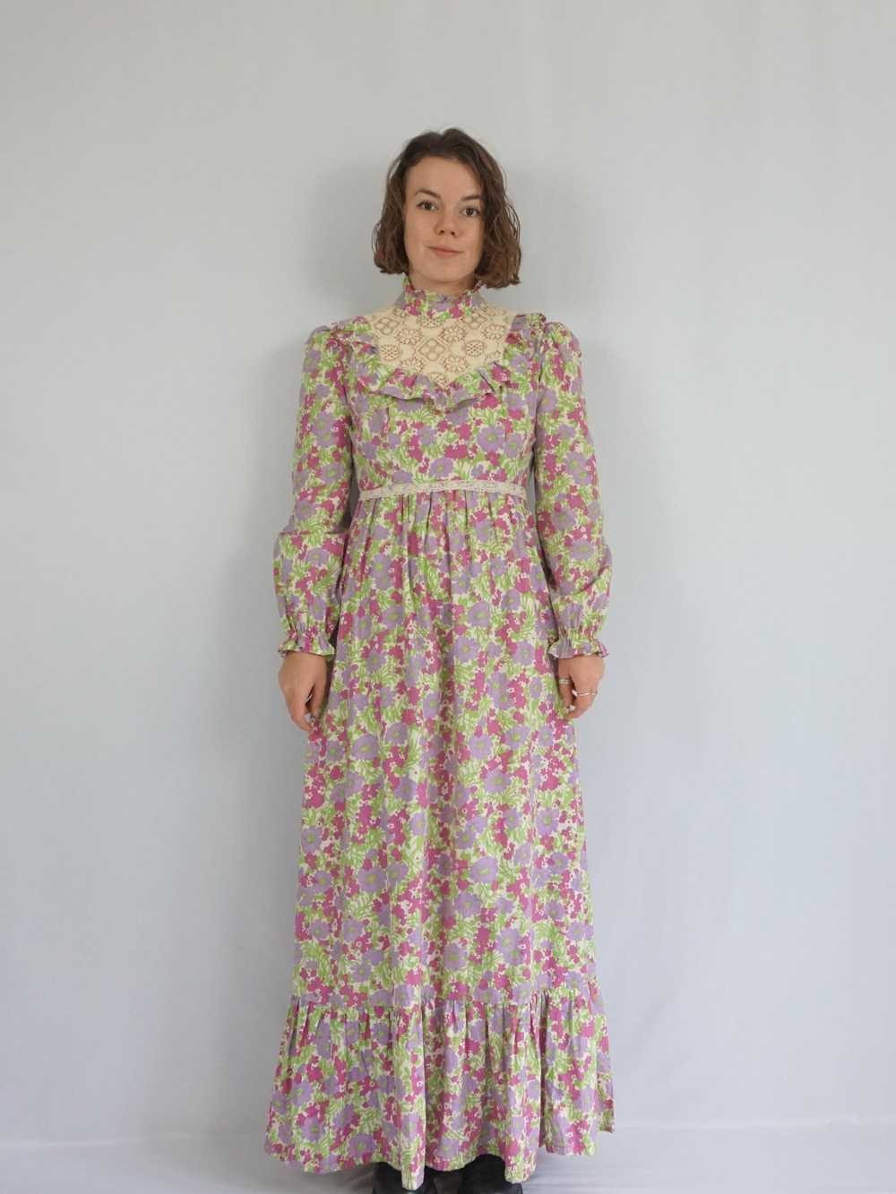 Samuel Sherman Floral Prairie Dress - XS/S - image 4