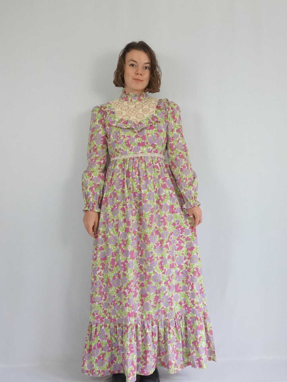 Samuel Sherman Floral Prairie Dress - XS/S - image 5