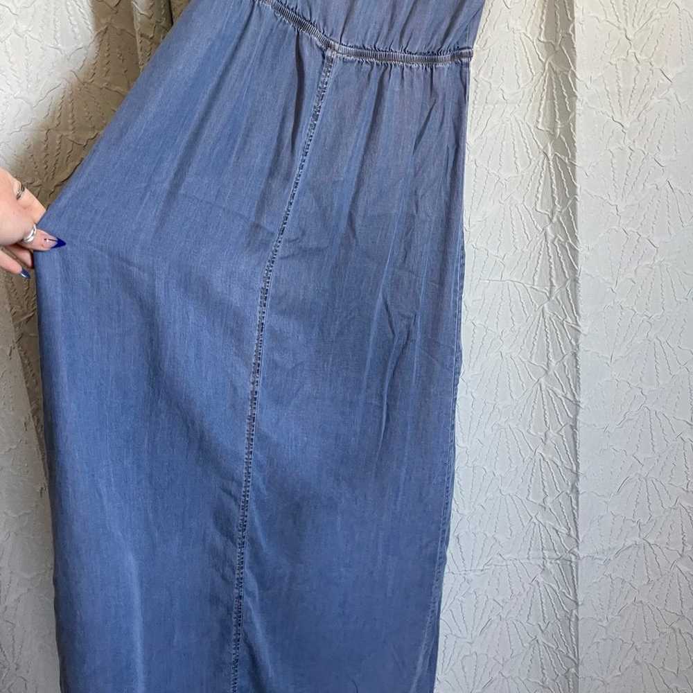 Vintage Y2K denim maxi dress - image 6