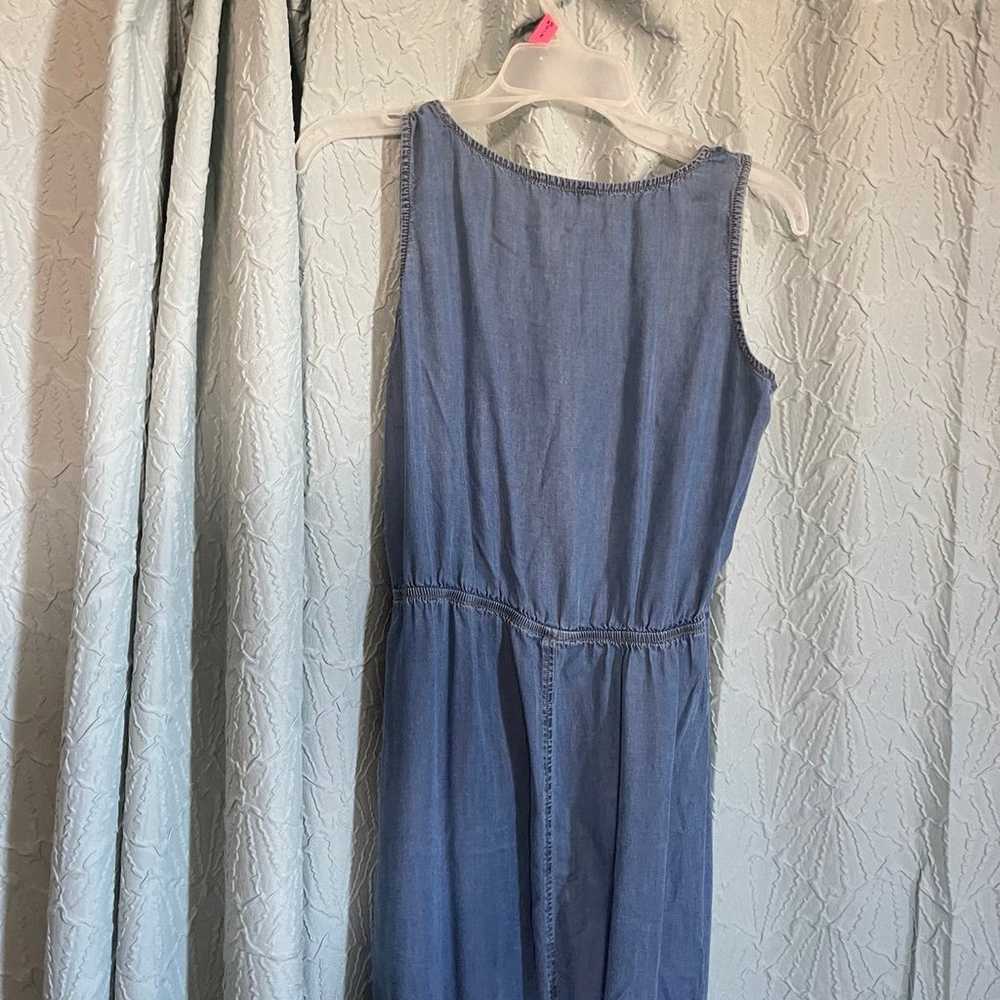 Vintage Y2K denim maxi dress - image 7