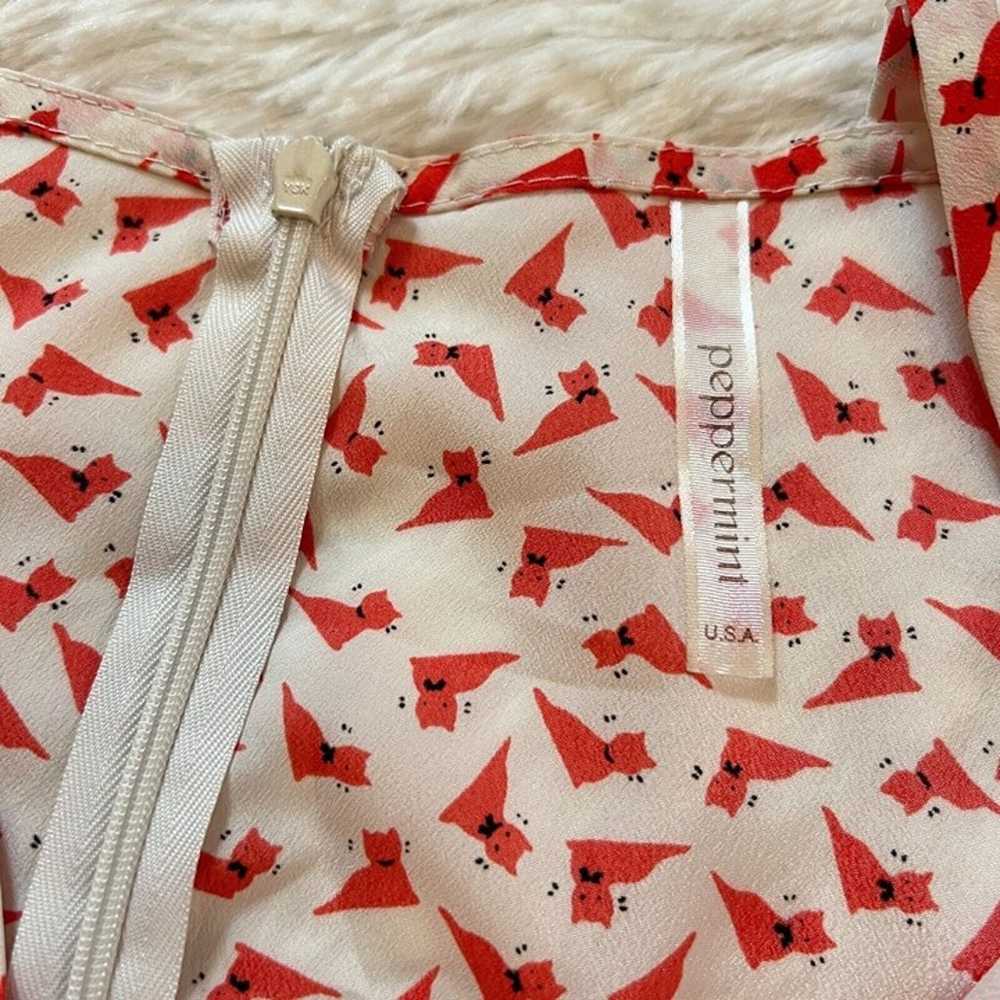 Vintage Peppermint Womens Small Orange Cat Kitten… - image 2