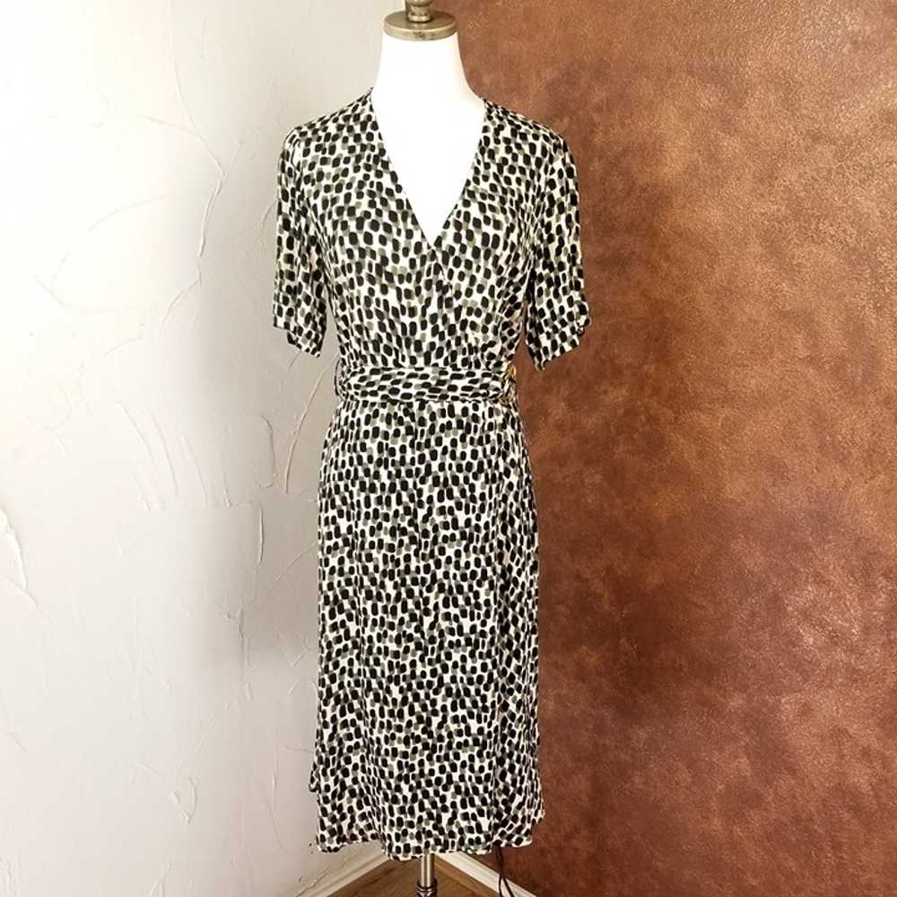 Vintage Banana Republic Wrap Dress Womens Size 4 … - image 1