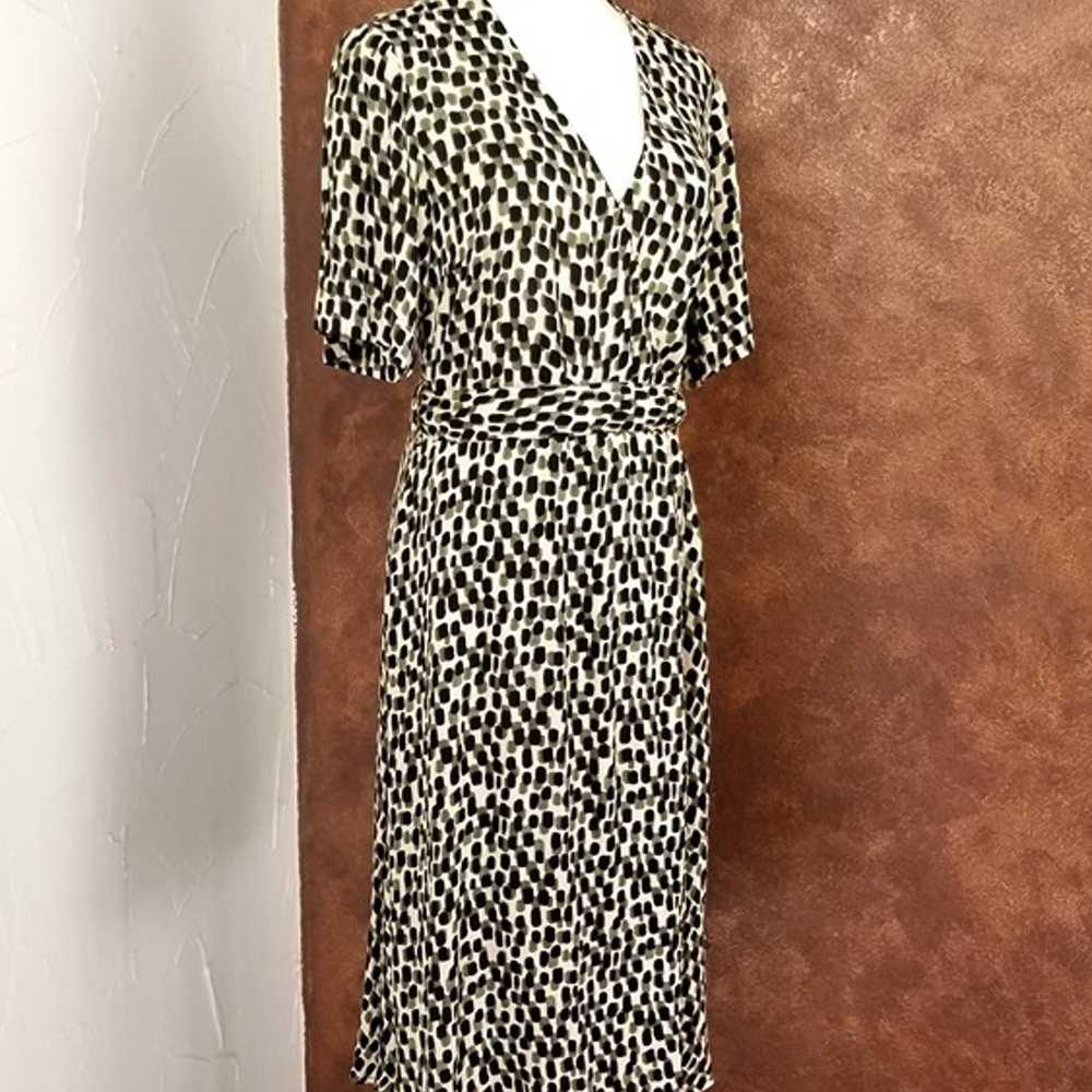 Vintage Banana Republic Wrap Dress Womens Size 4 … - image 2