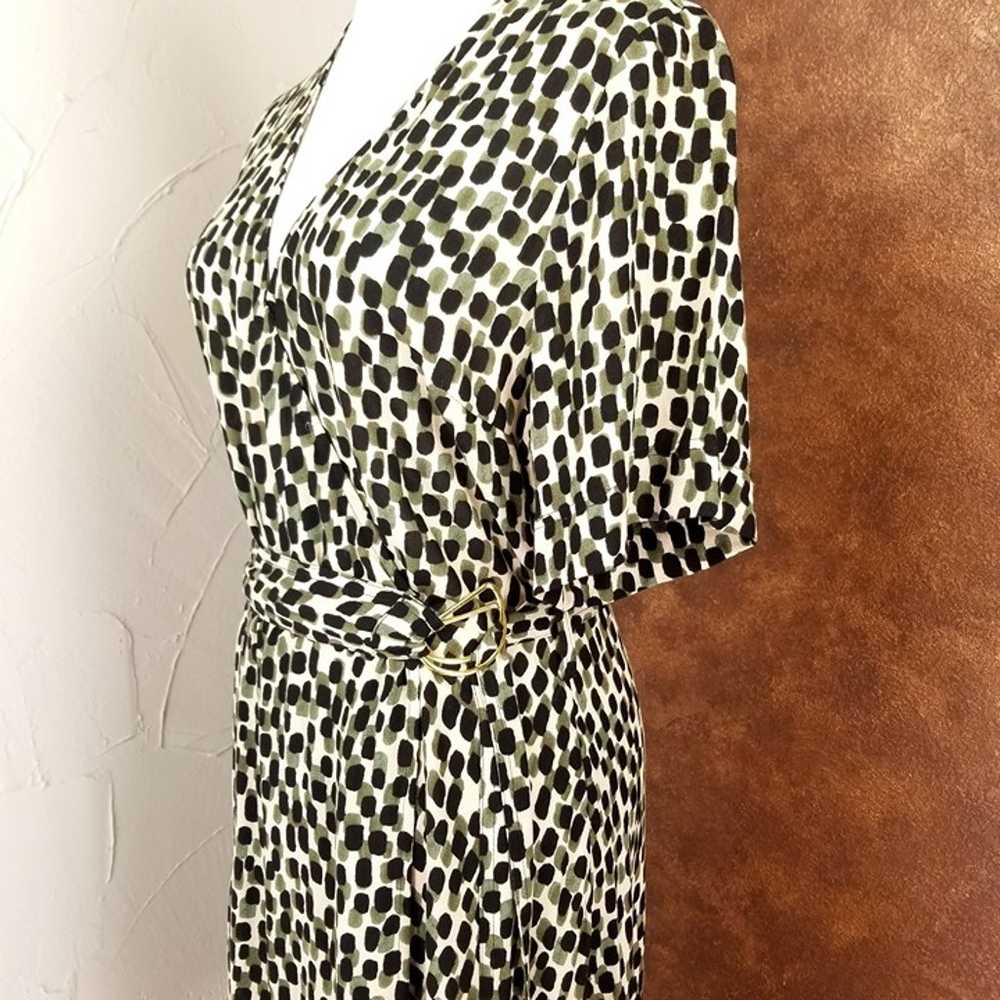 Vintage Banana Republic Wrap Dress Womens Size 4 … - image 5