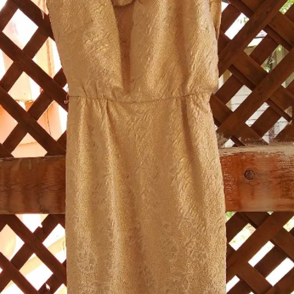 Vintage Abe Schrader sleeveless Cocktail Dress - image 1