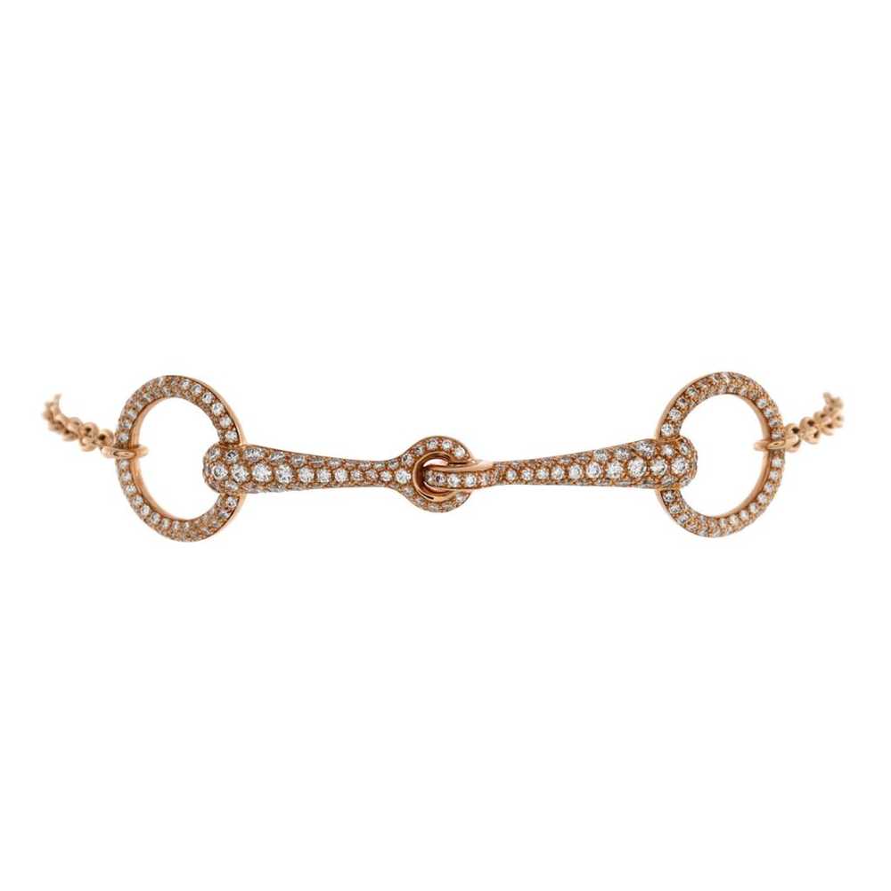 Hermès Pink gold bracelet - image 1