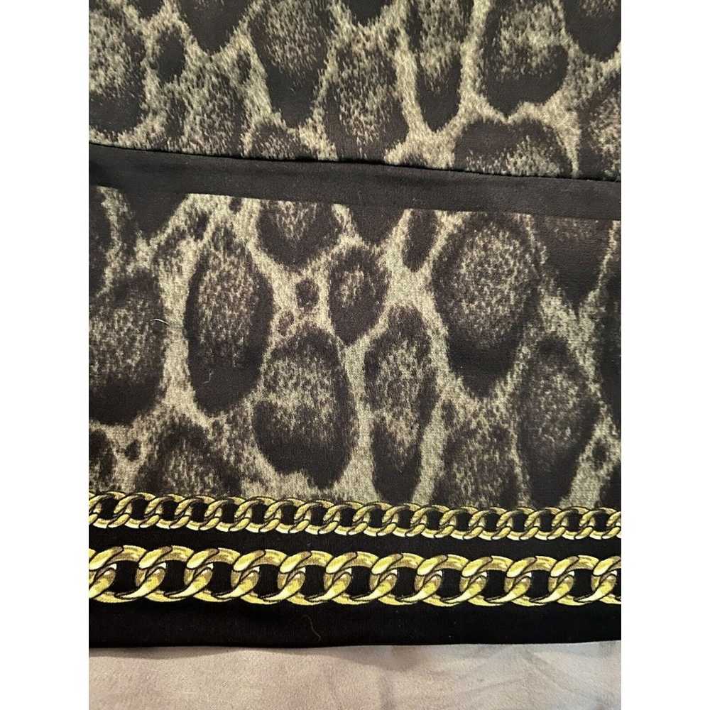 Michael Kors Cobra Snakeskin Print Brown/Black Sh… - image 2