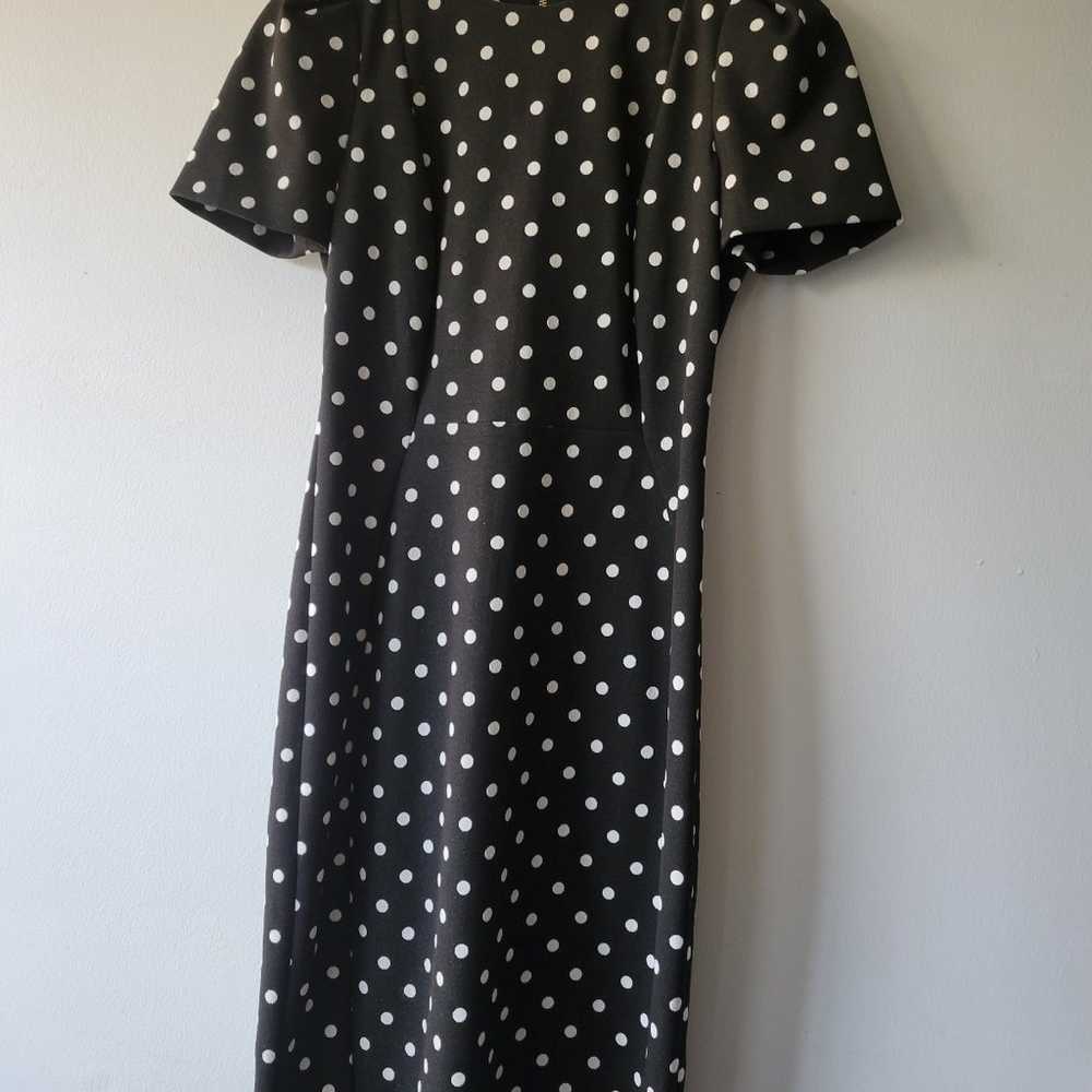 Calvin Klein Polka Dot bock dress 4 - image 1