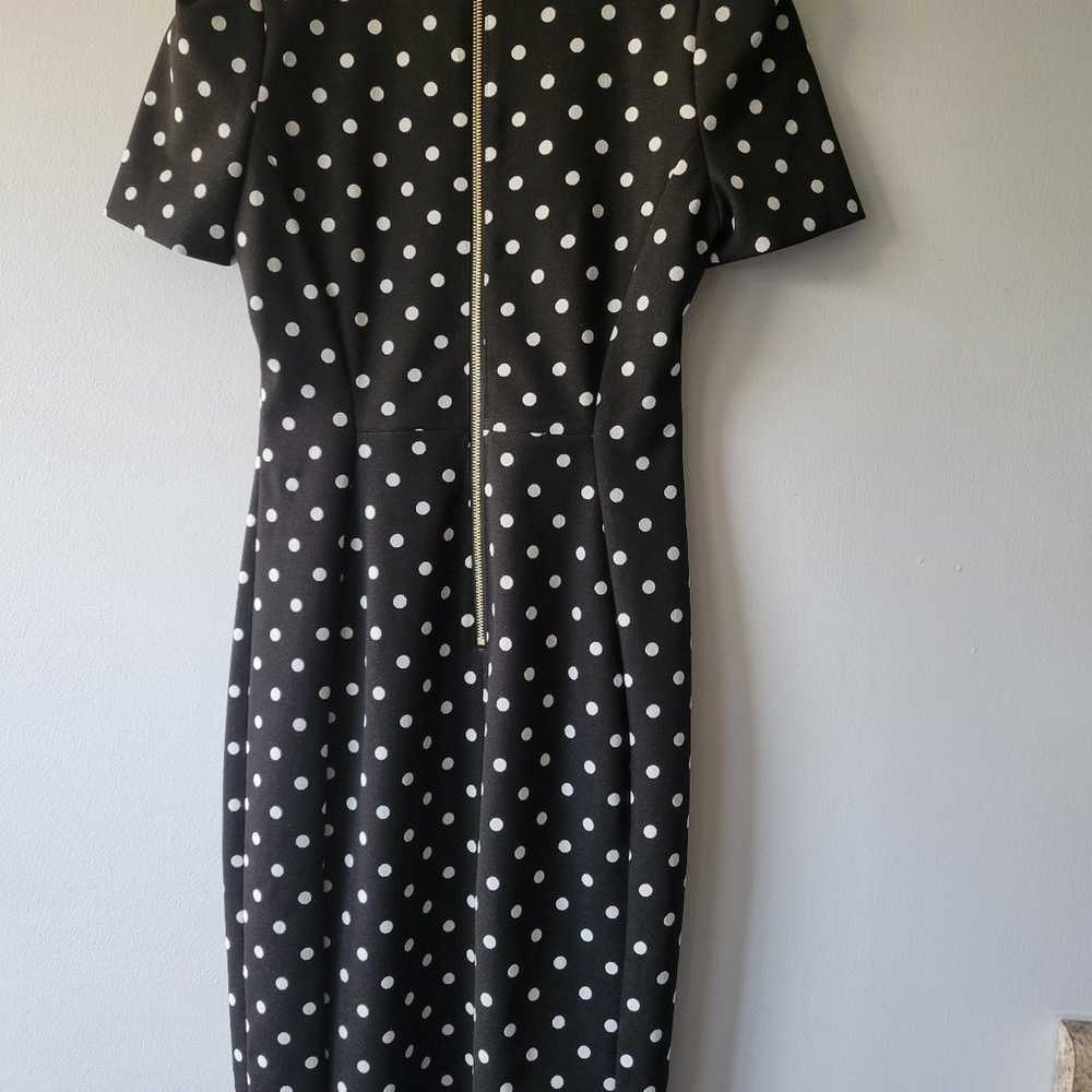 Calvin Klein Polka Dot bock dress 4 - image 8