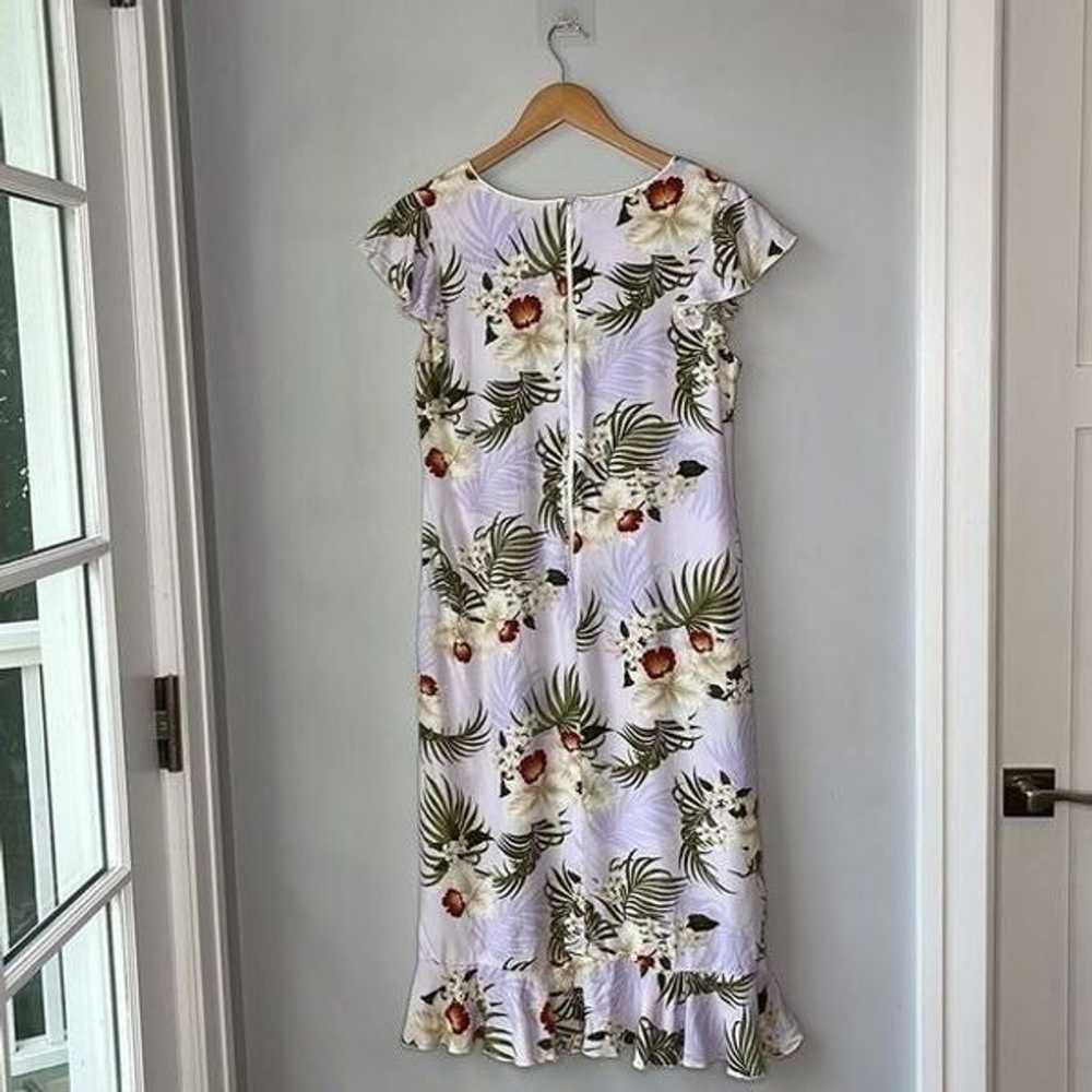 Vintage M D Fashion Hawaiian Floral Dress - image 2