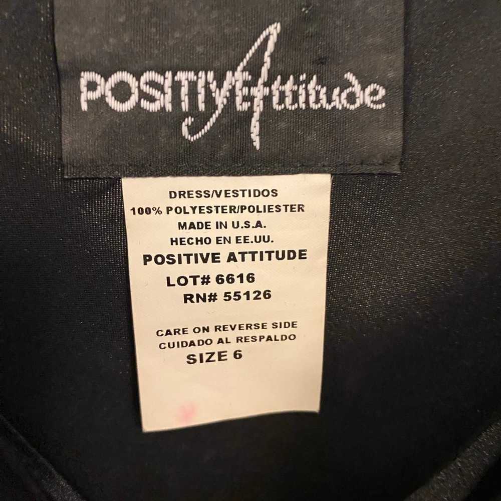 Positive Attitude black dress - image 3