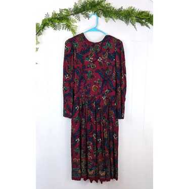 Vintage Lanz paisley midi dress