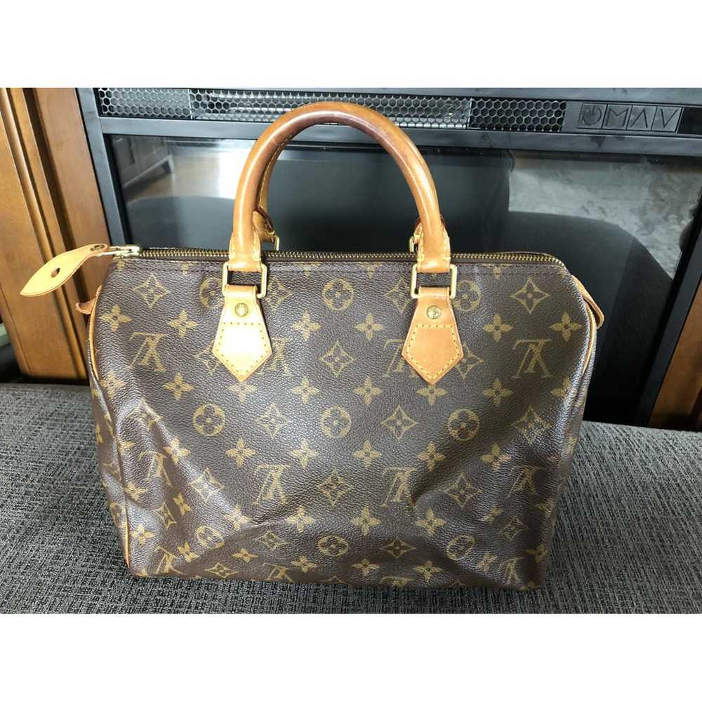 Louis Vuitton Speedy leather handbag - image 2