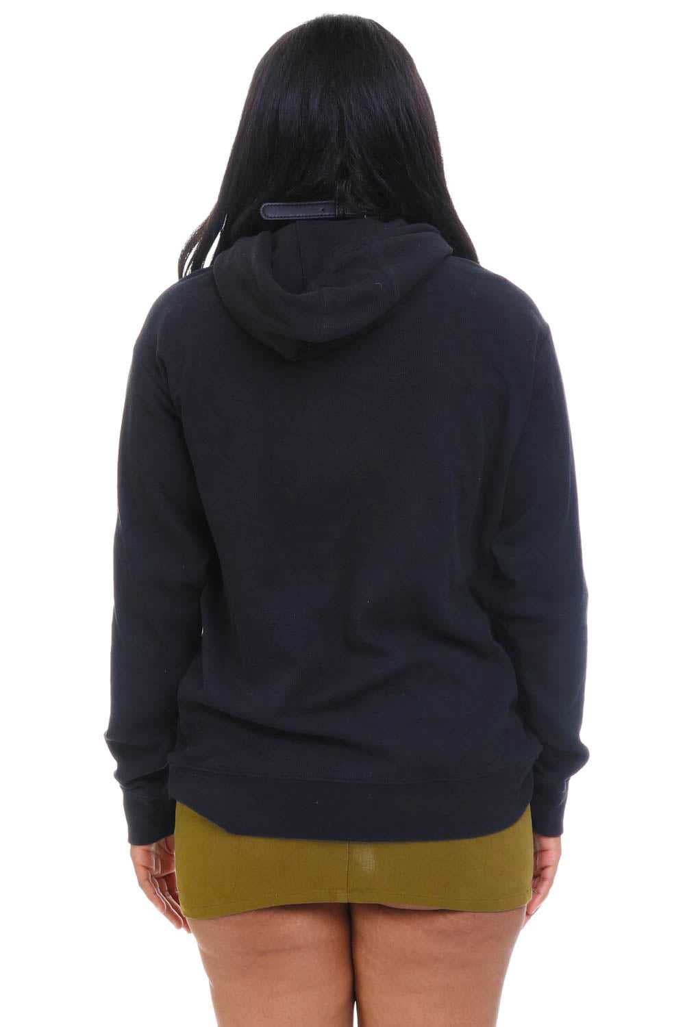 Vintage Y2K Classic Black Hoodie - OSFM - image 5