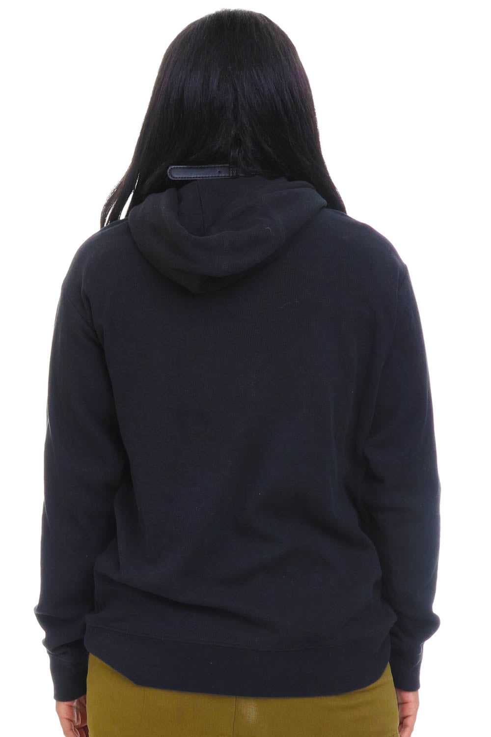 Vintage Y2K Classic Black Hoodie - OSFM - image 6