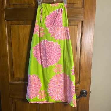 Lilly Pulitzer Vintage White Label Bonbon Print S… - image 1