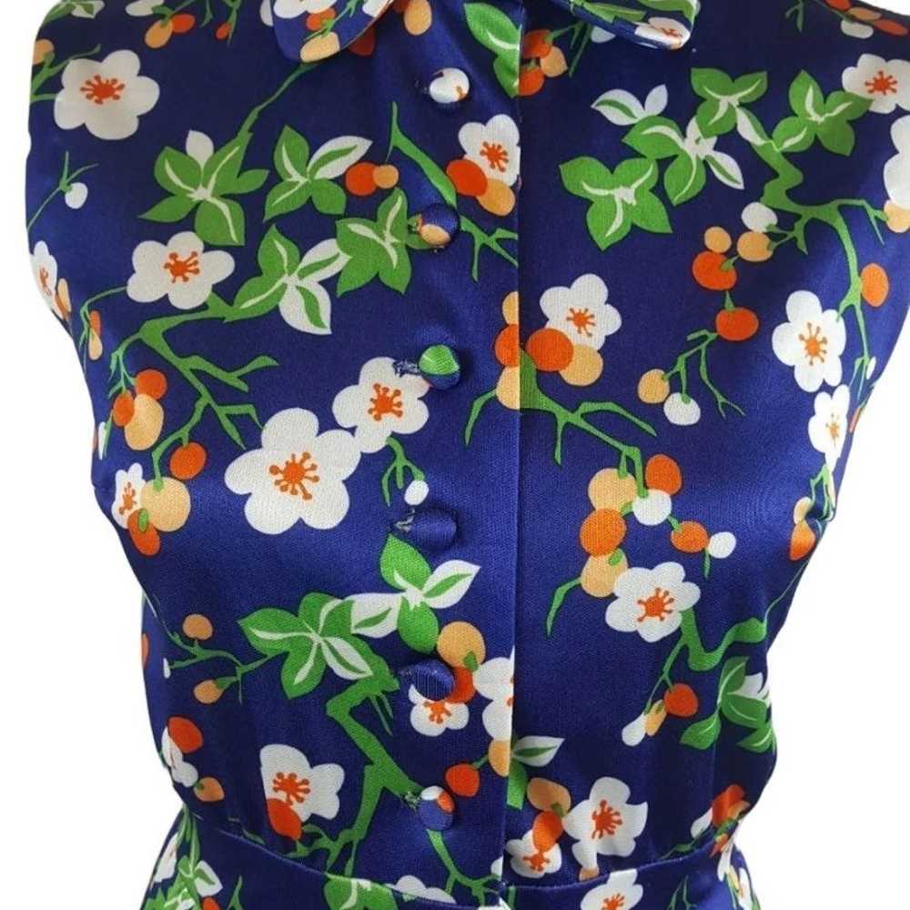 Vintage 60's westbury mini dress floral - image 2