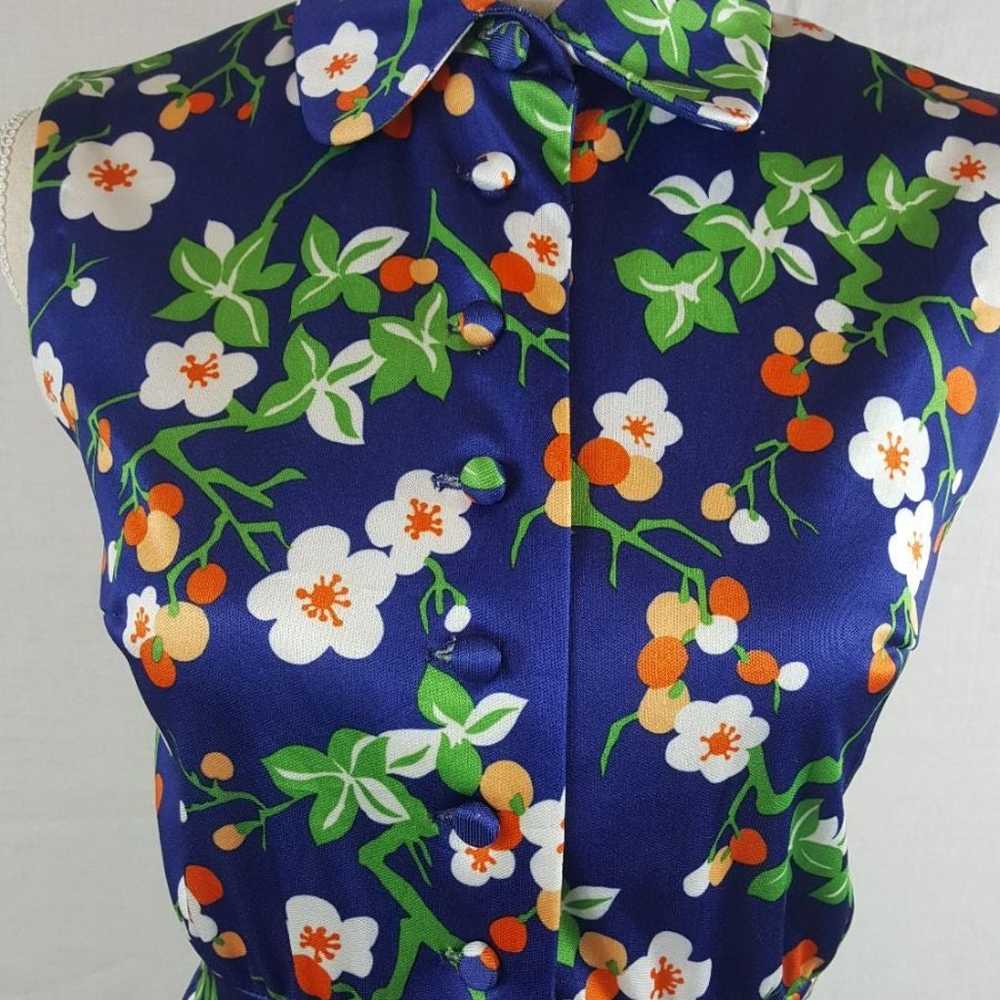 Vintage 60's westbury mini dress floral - image 5