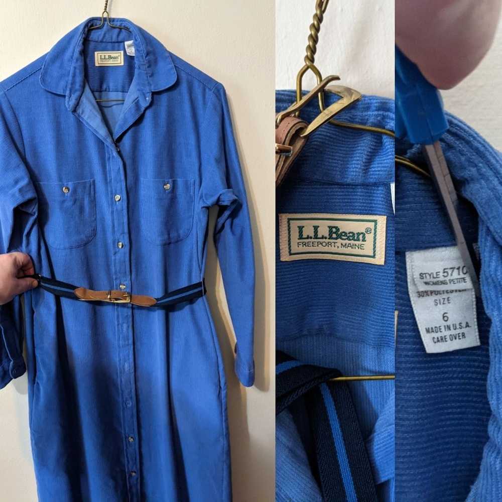 VTG 70's/80's L.L. Bean Corduroy Maxi - image 1