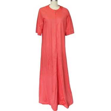 VTG 60s 70s Vanity Fair Kaftan Maxi House Dress S… - image 1