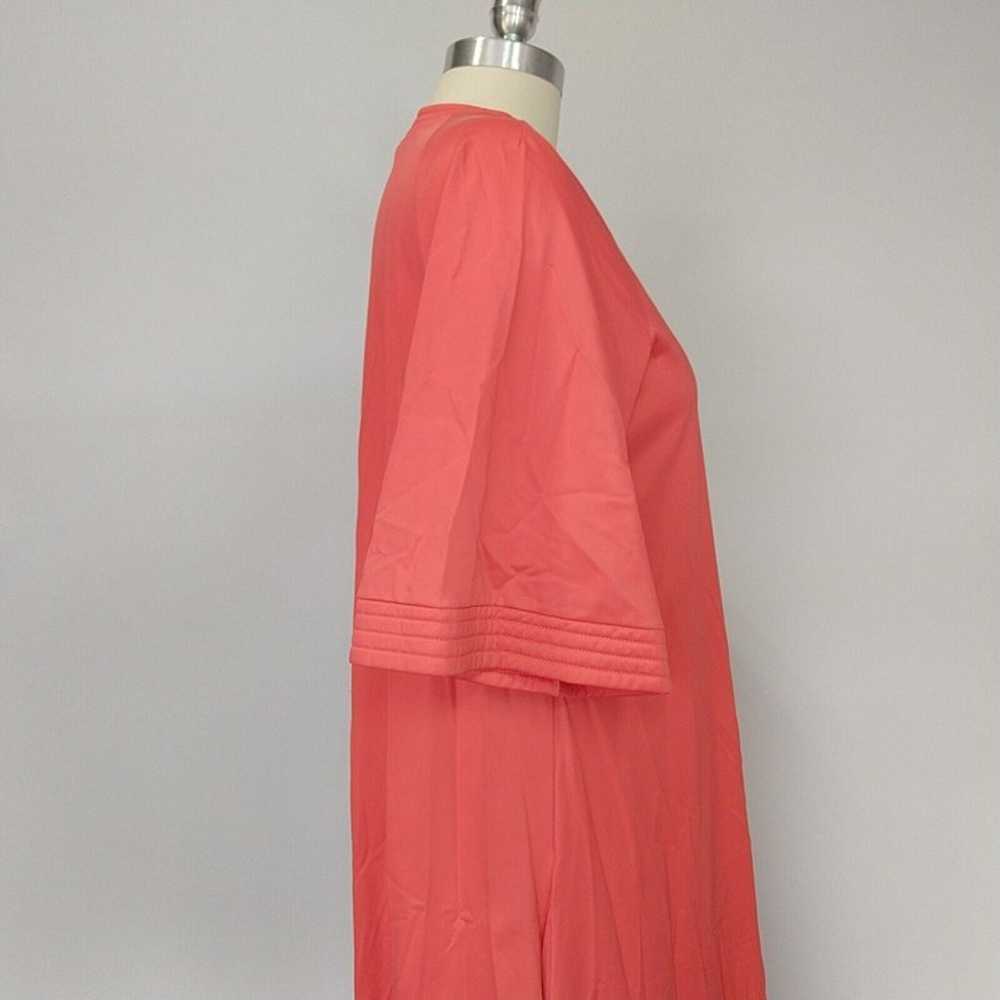 VTG 60s 70s Vanity Fair Kaftan Maxi House Dress S… - image 7