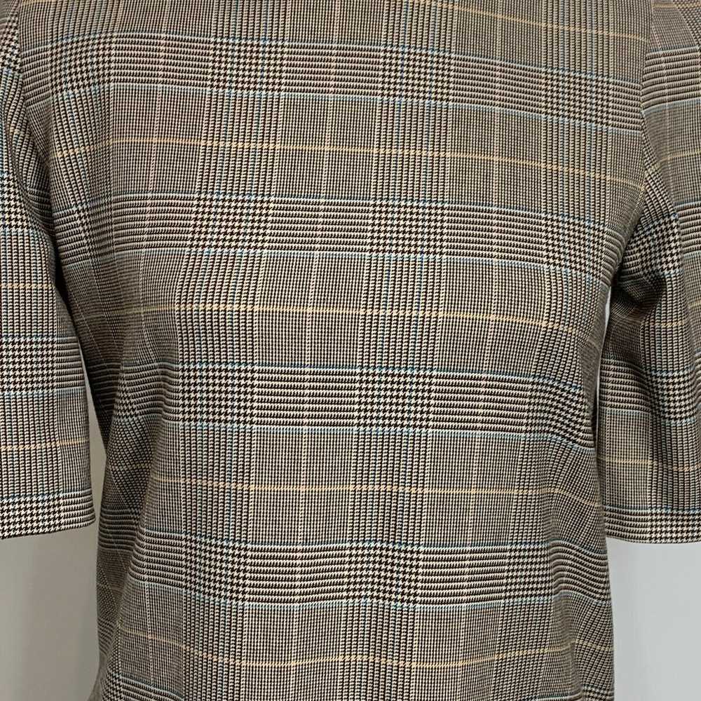 Zara Trafaluc Collection Plaid & Houndstooth Drop… - image 8