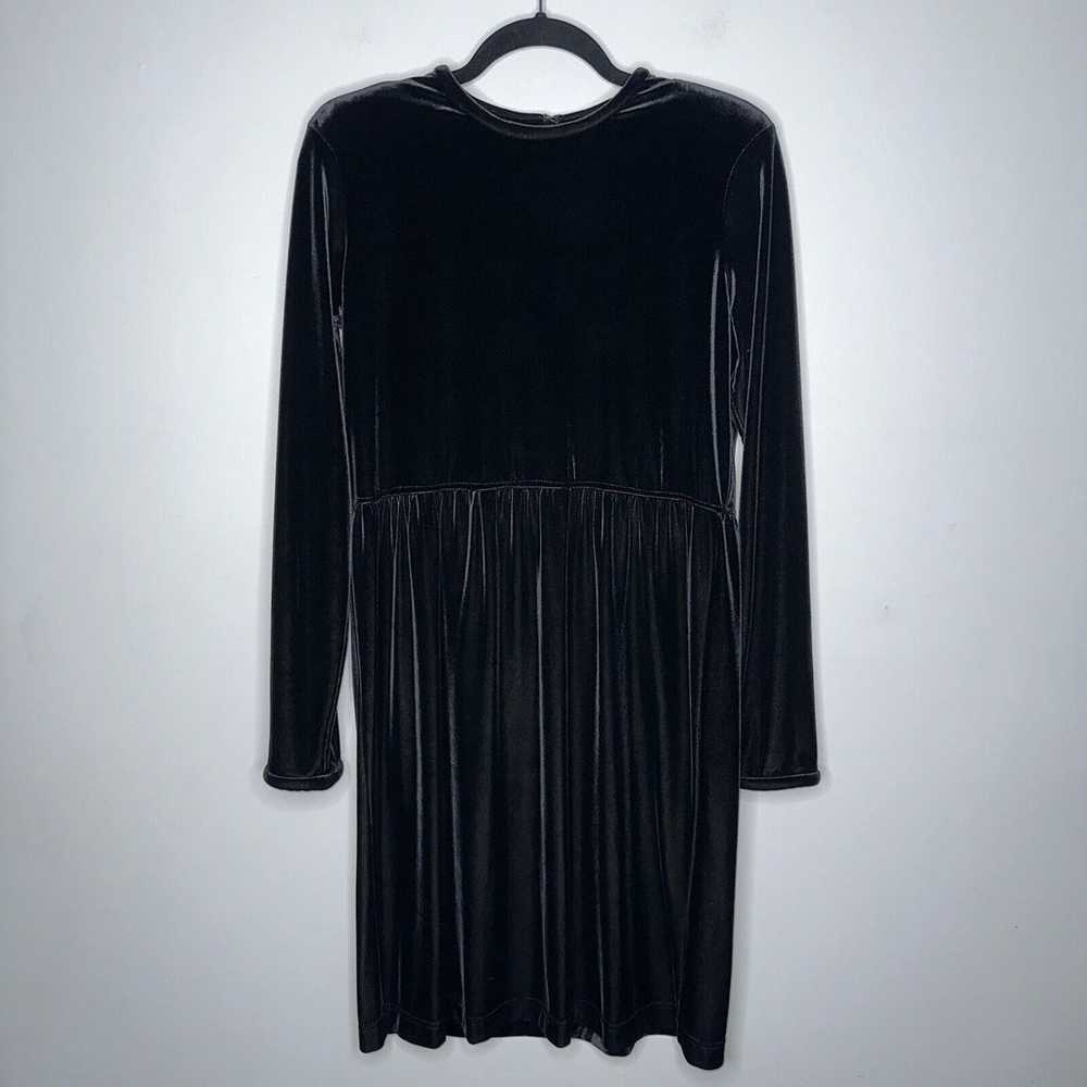 Talbots Women’s Vintage Long Sleeve Velvet Dress … - image 1