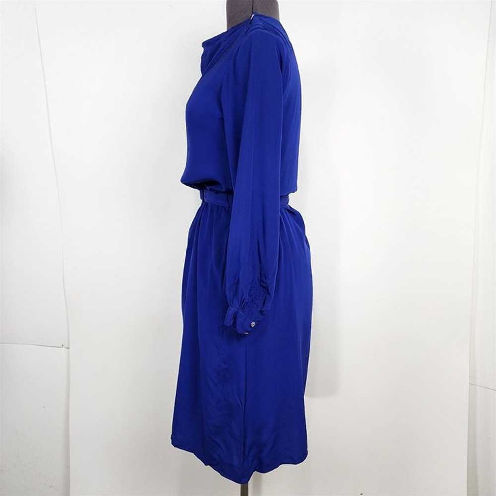 Vintage 1980s/90s Jack Mulqueen Blue Long Sleeve … - image 5