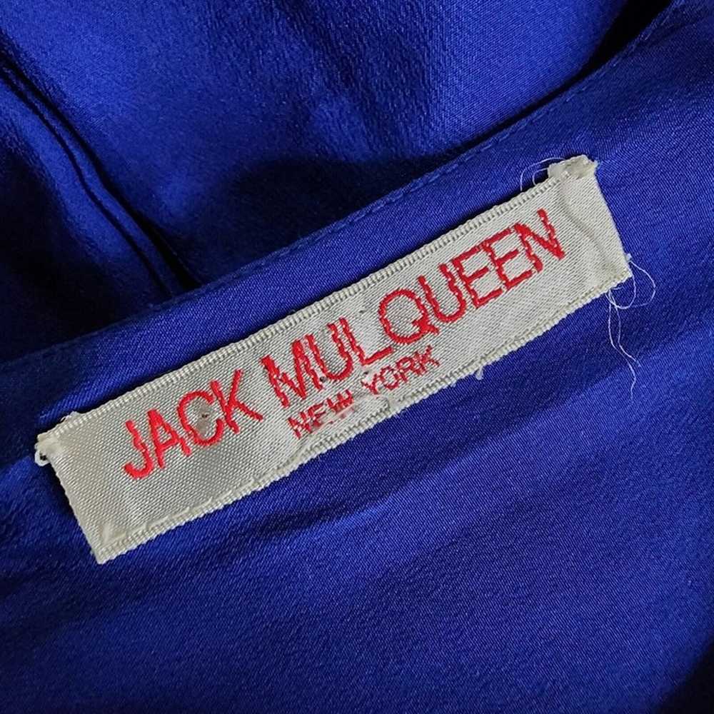 Vintage 1980s/90s Jack Mulqueen Blue Long Sleeve … - image 9