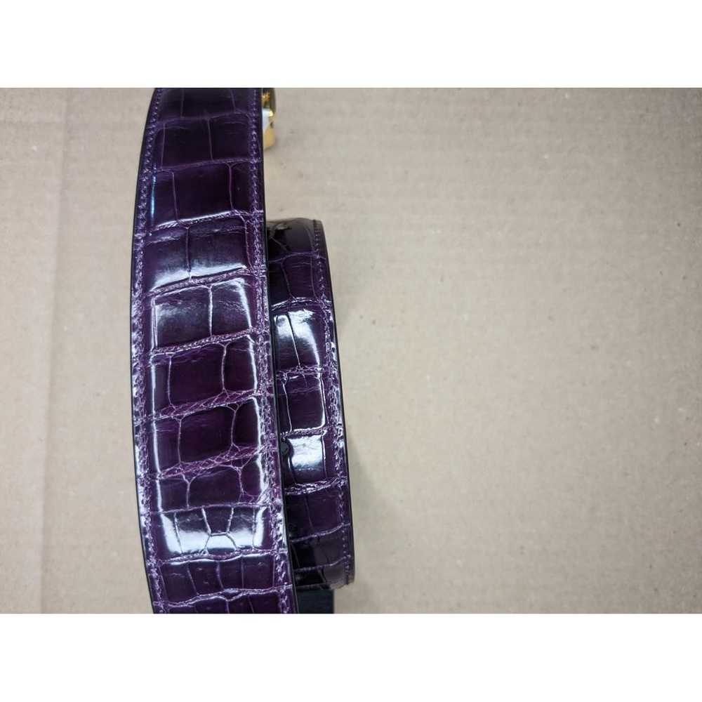 Stefano Ricci Crocodile belt - image 3