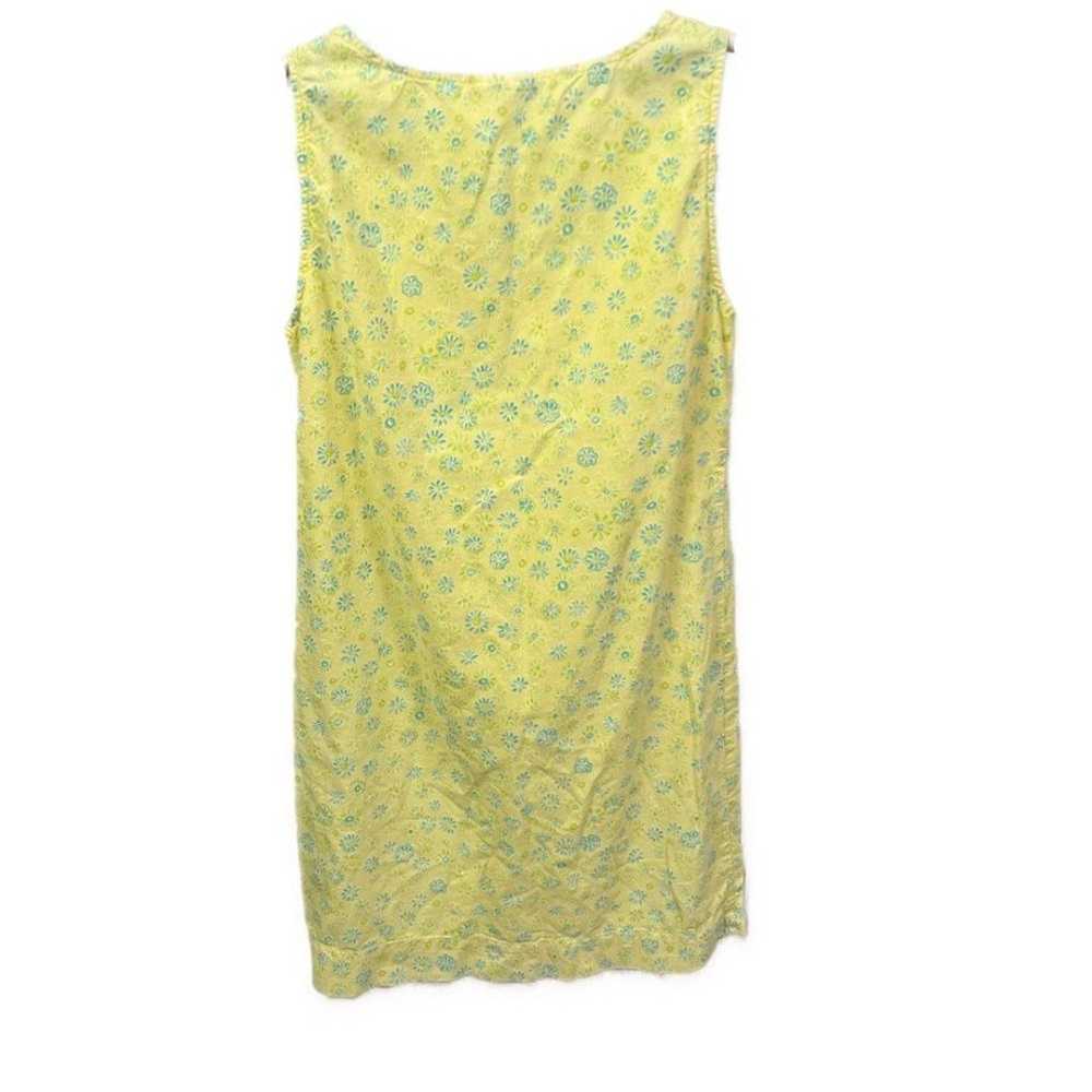 Vintage Fresh Produce 90s Yellow Sleeveless Flora… - image 2