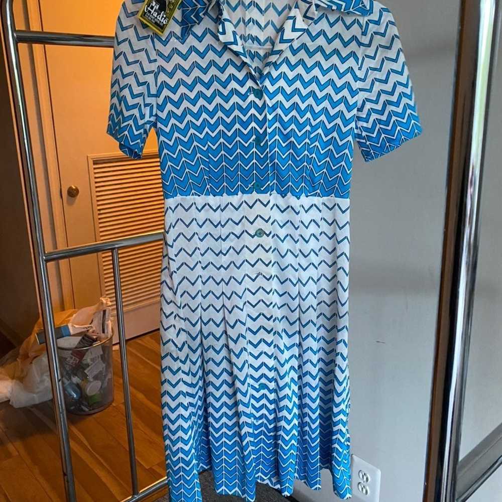 Beautiful Vintage Japanese Collar Dress - image 1