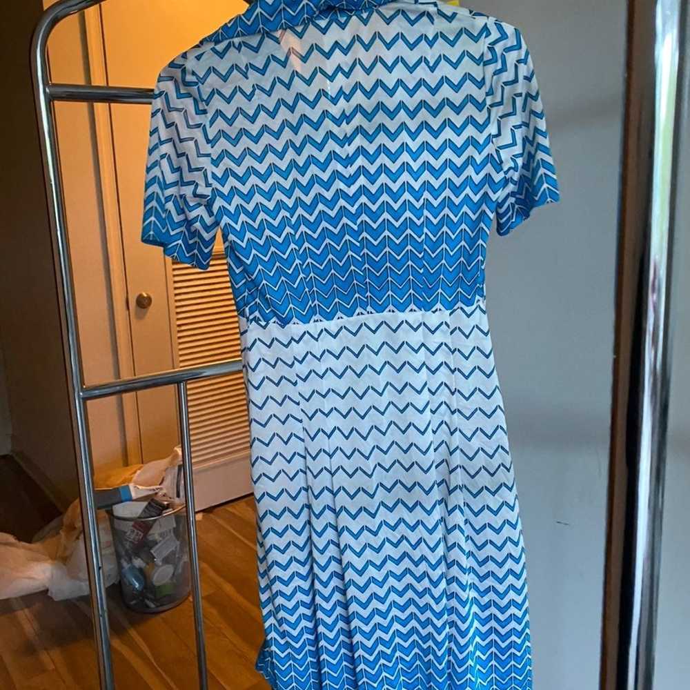 Beautiful Vintage Japanese Collar Dress - image 2