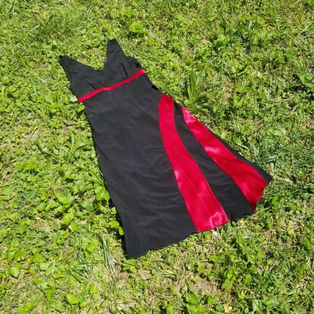 1990s Vintage Sleeveless Dress by Janette - image 1