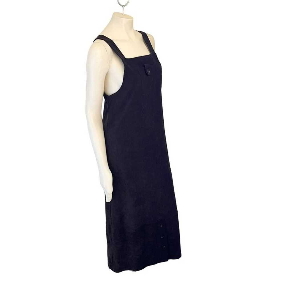 VTG 90s JESSICA HOWARD Maxi Apron Jumper Dress in… - image 4