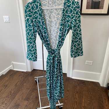 dvf wrap dress - image 1