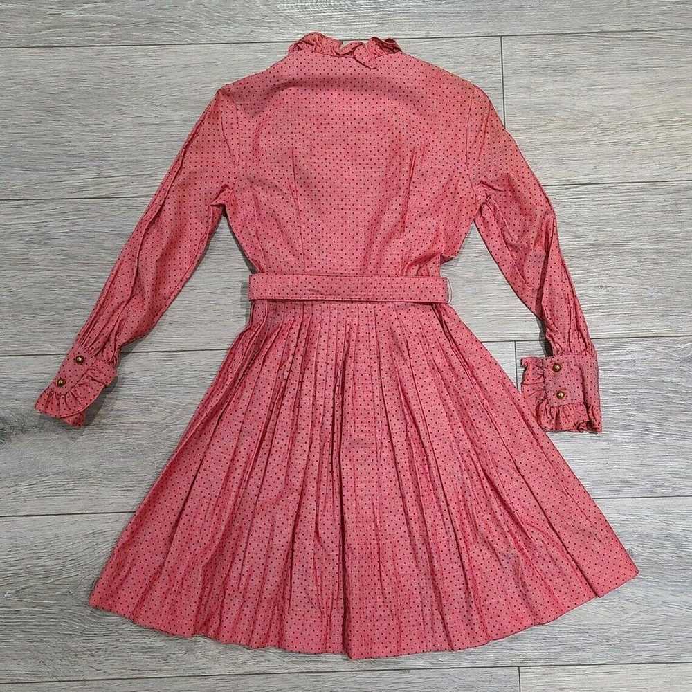 Lois Ann Petite Dallas Vintage Dress Long Sleeve … - image 4